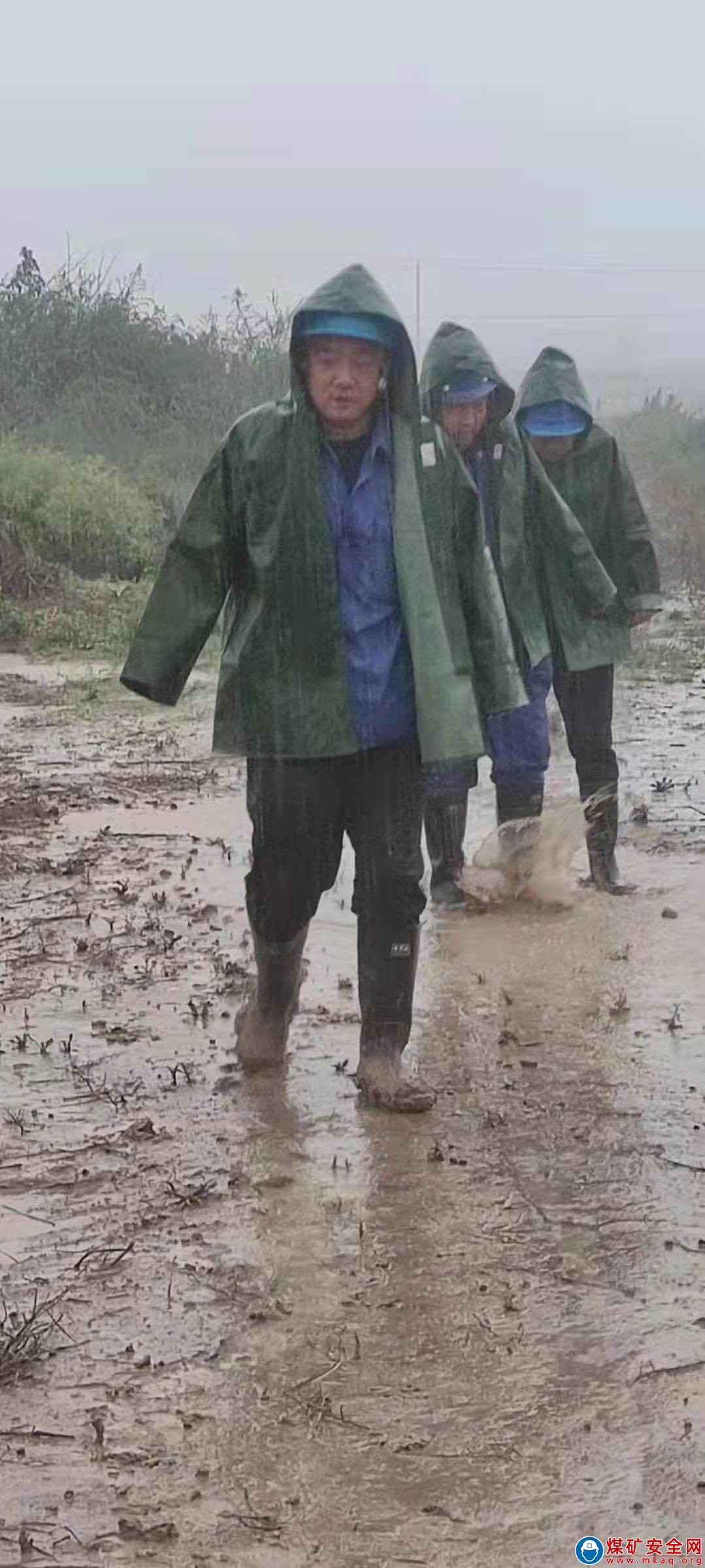 陜煤蒲白配售電公司：雨天巡查除隱患保安全